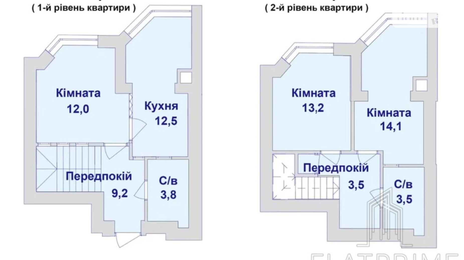 Продается 3-комнатная квартира 72 кв. м в Софиевской Борщаговке, ул. Молодёжная, 9 - фото 2