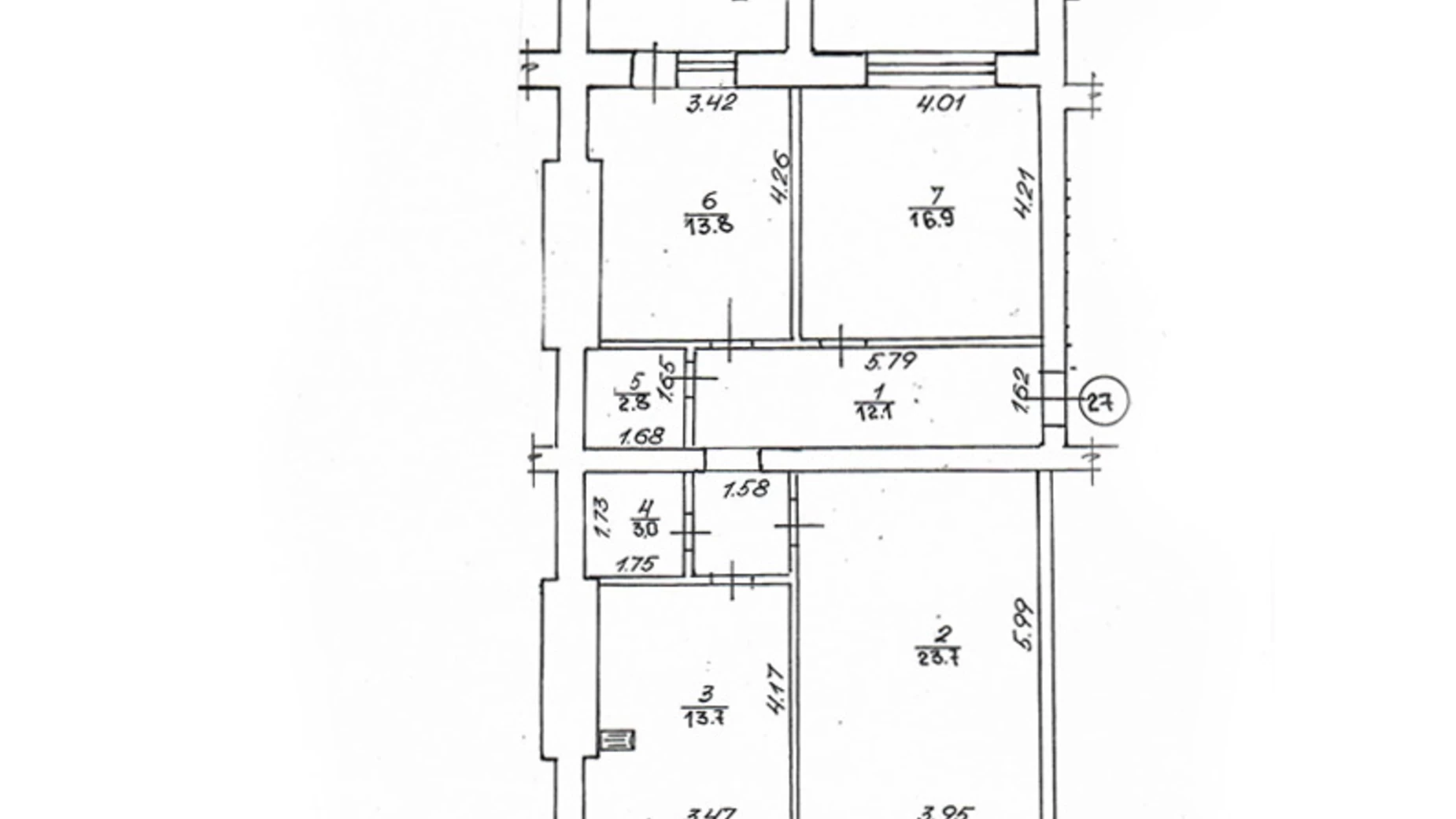 Продается 3-комнатная квартира 90.2 кв. м в Ровно, ул. Иосифа Драганчука, 4 - фото 2