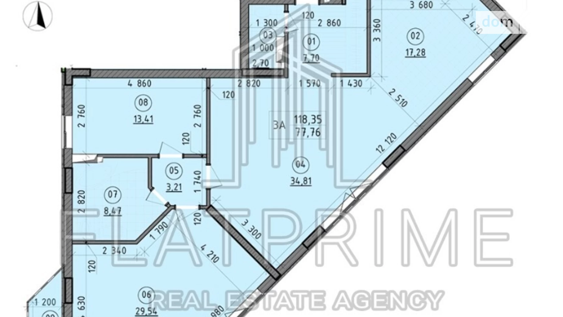 Продается 3-комнатная квартира 118 кв. м в Вышгороде, ул. Шолуденко, 17К