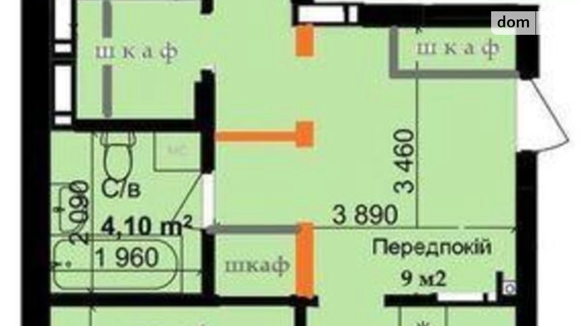 Продається 2-кімнатна квартира 72 кв. м у Києві, вул. Академіка Заболотного, 148В
