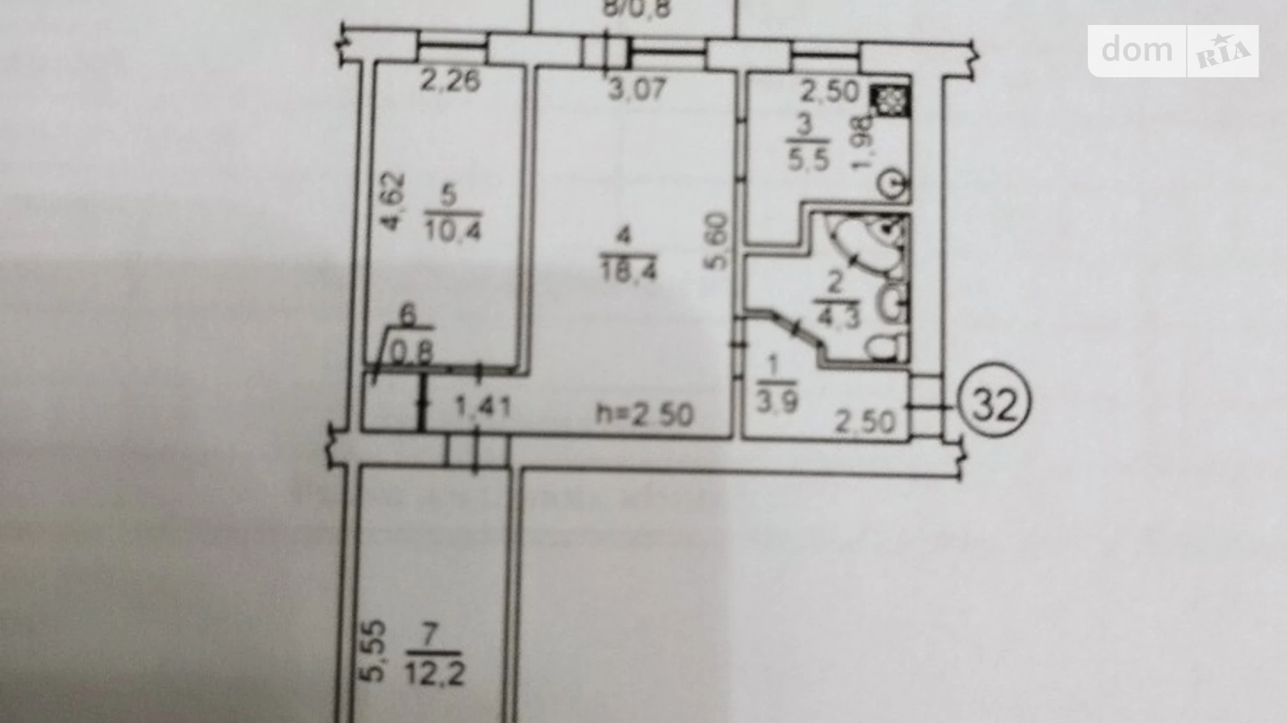 Продается 3-комнатная квартира 56 кв. м в Николаеве, ул. Театральная