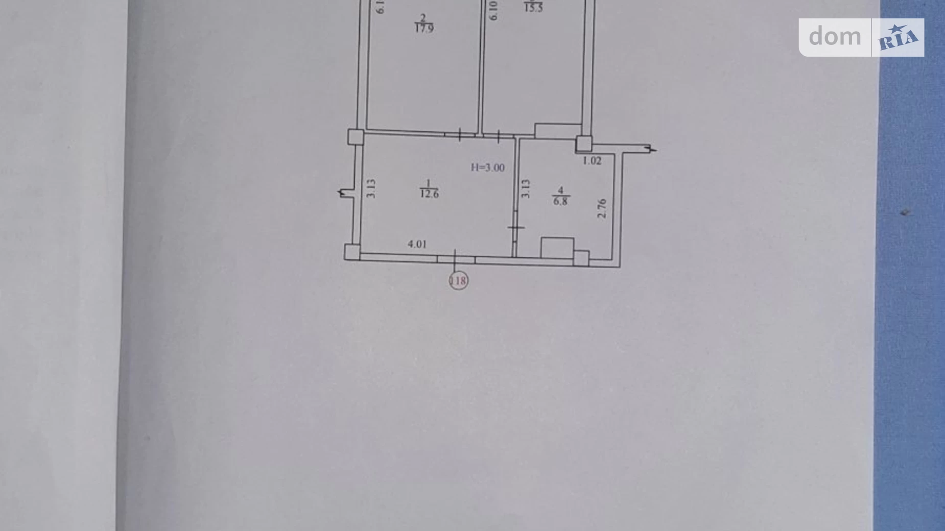 Продається 2-кімнатна квартира 52.8 кв. м у Харкові, вул. Переяславська, 23 корпус 1