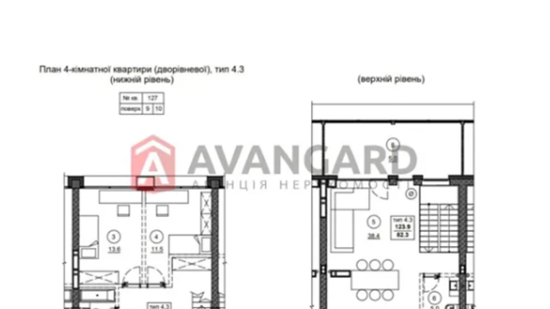 Продається 3-кімнатна квартира 124 кв. м у Дніпрі, вул. Січеславська