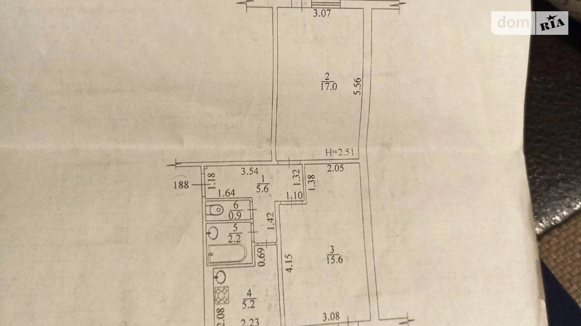 Продается 2-комнатная квартира 45 кв. м в Харькове, пр. Садовый, 3А