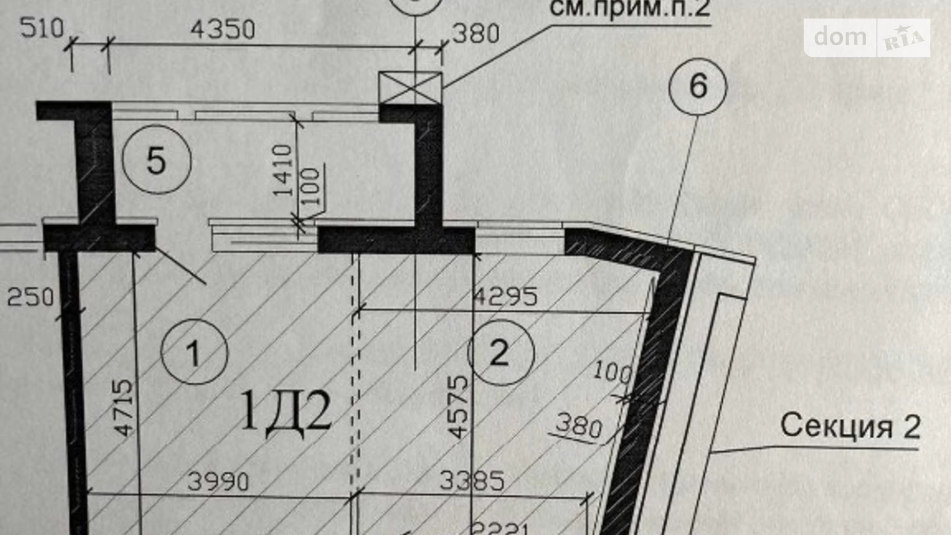 Продается 1-комнатная квартира 49.36 кв. м в Днепре, ул. Судца Маршала, 42 - фото 4