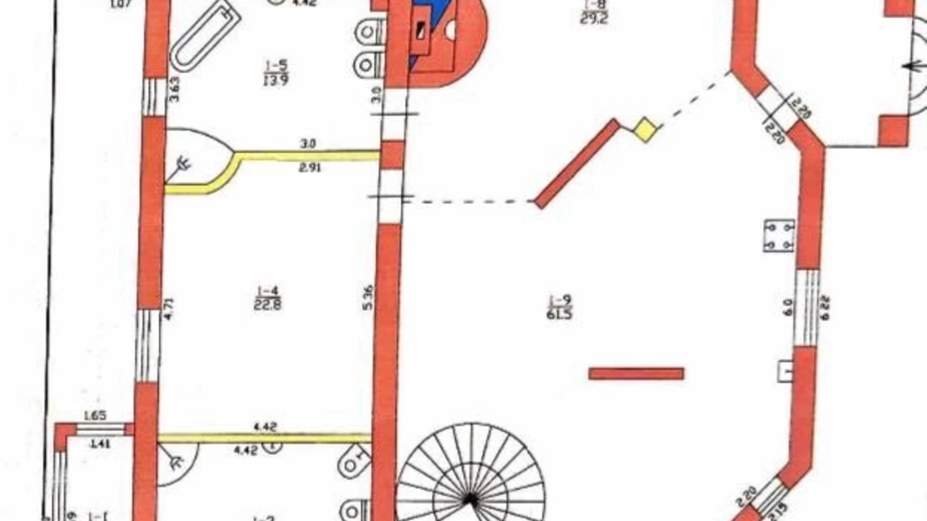 Продается дом на 2 этажа 254 кв. м с бассейном, вулиця Гоголя