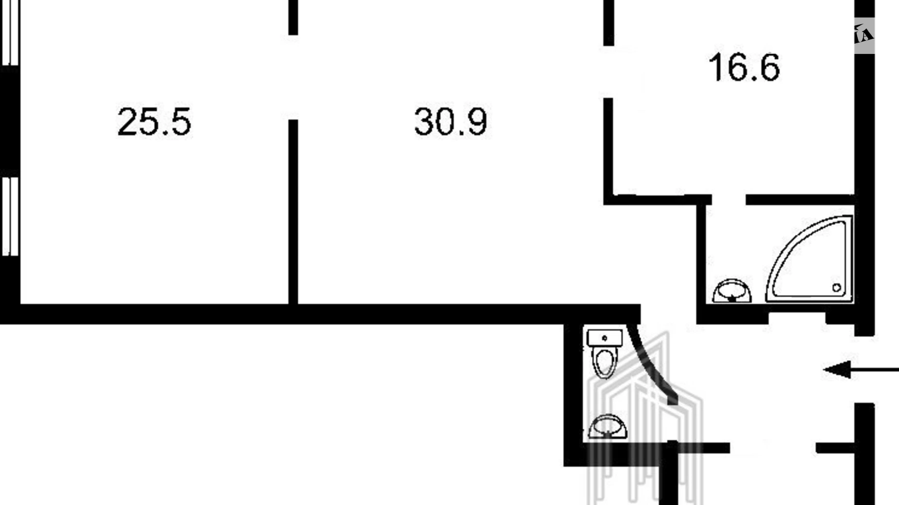 Продается 3-комнатная квартира 97 кв. м в Киеве, ул. Богдана Хмельницкого (Вигуровщина), 35/1 - фото 3