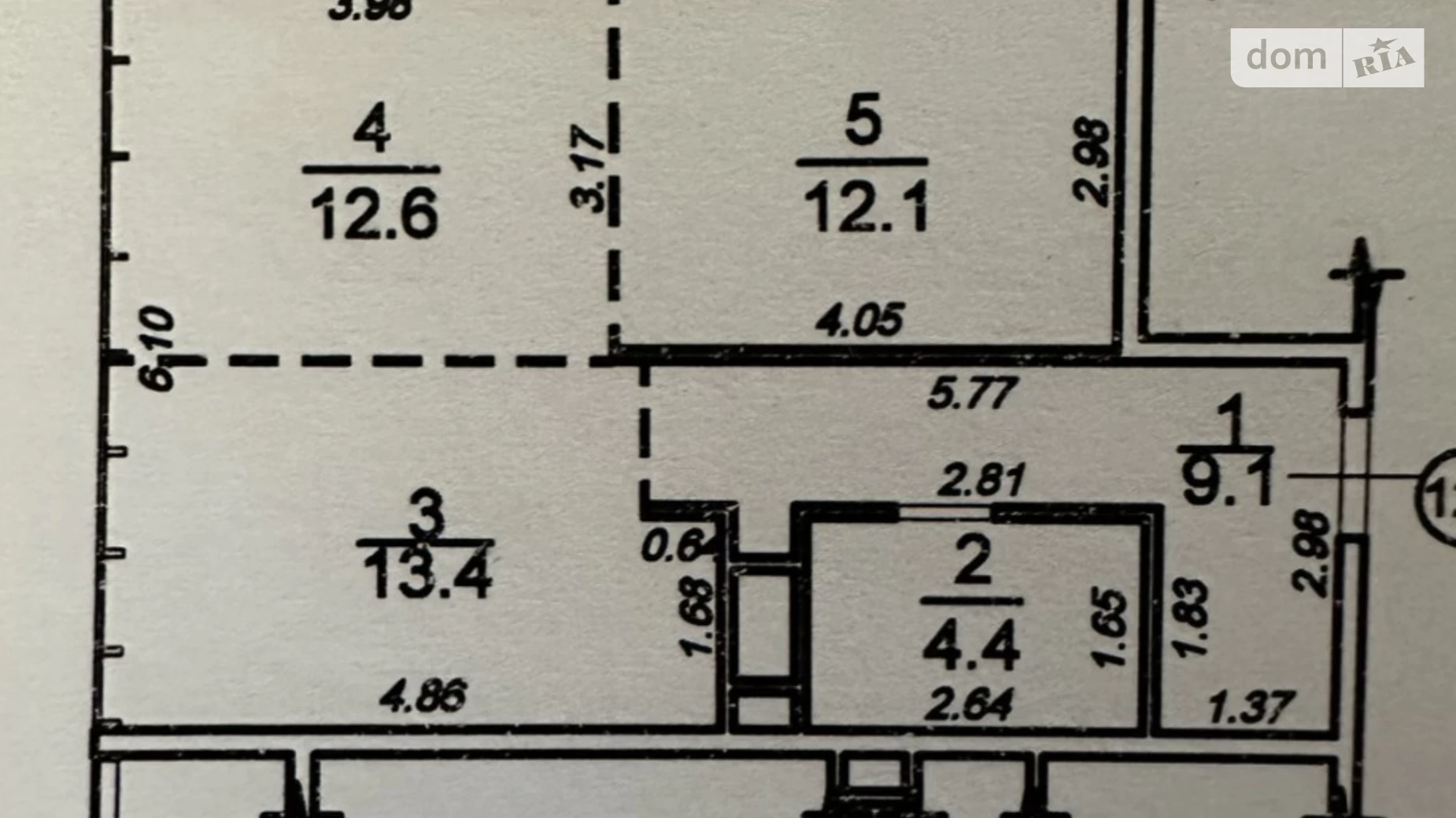 Продается 1-комнатная квартира 52 кв. м в Одессе, бул. Итальянский - фото 2