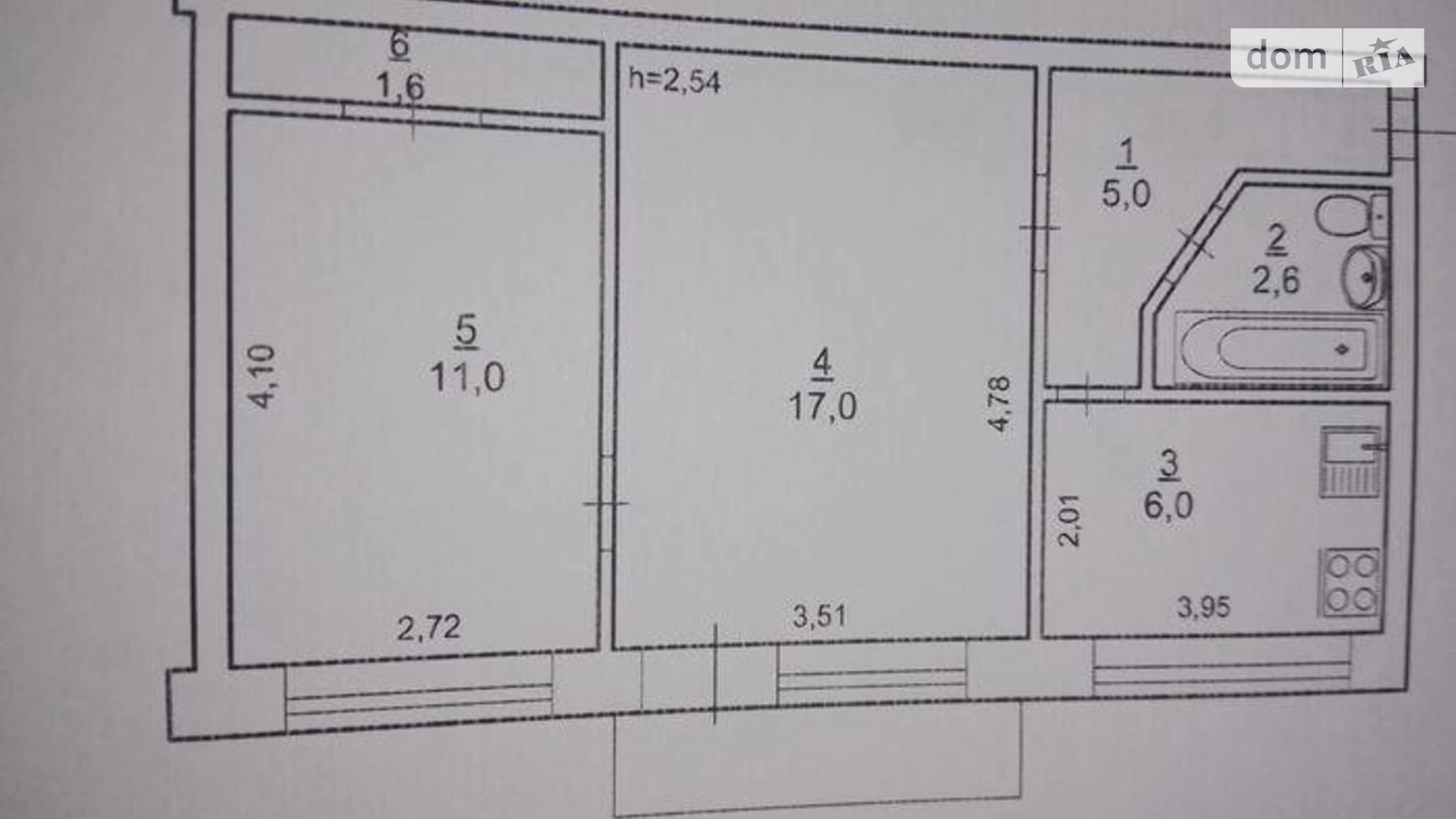 Продается 2-комнатная квартира 44 кв. м в Киеве, ул. Богдана Гаврилишина(Ванды Василевской), 13