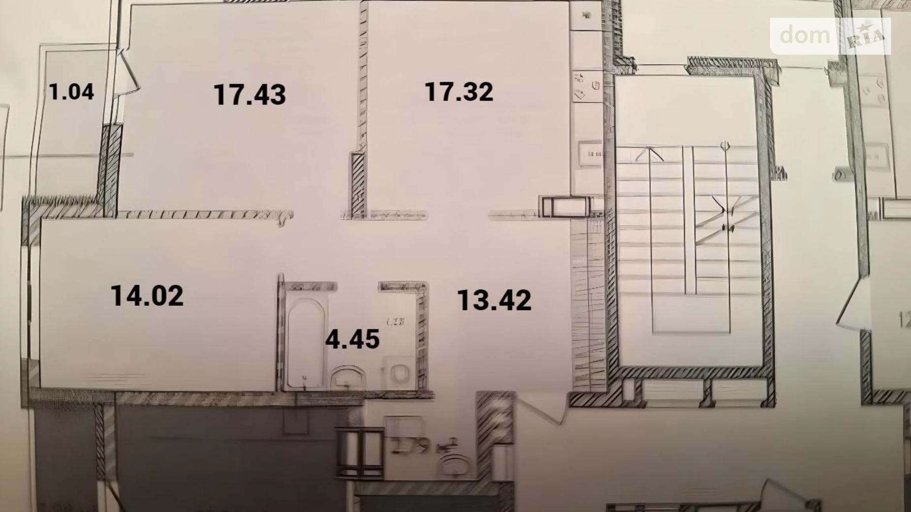 Продается 2-комнатная квартира 71 кв. м в Броварах, ул. Вячеслава Черновола, 8