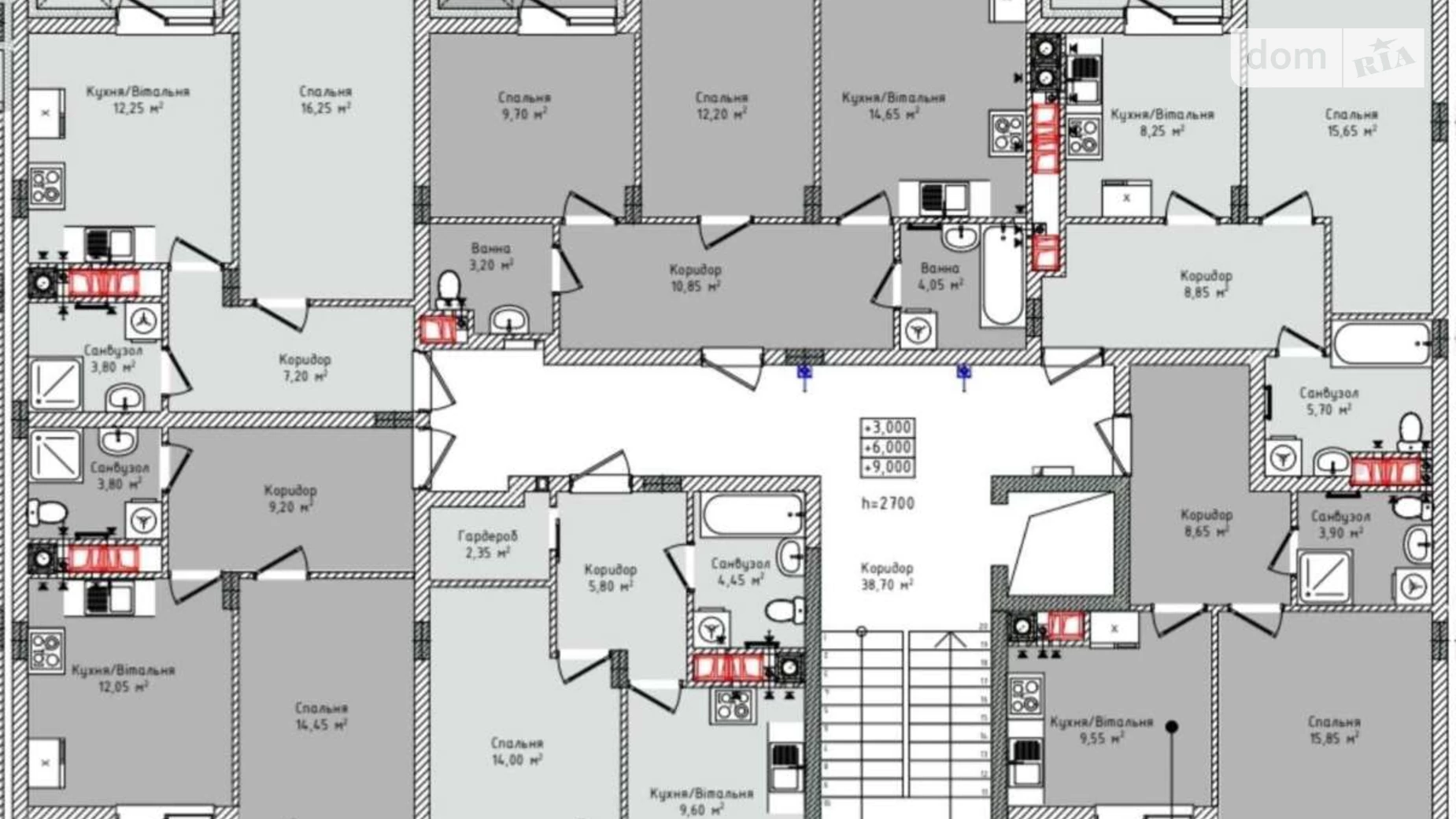 Продается 1-комнатная квартира 44.65 кв. м в Солонке, ул. Ивана Рубчака - фото 4