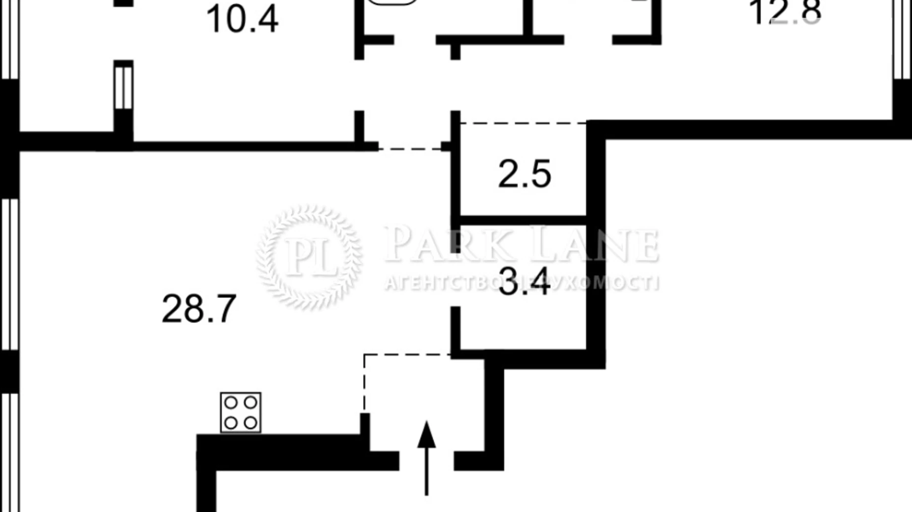 Продається 2-кімнатна квартира 73 кв. м у Києві, вул. Салютна, 2-5-18 - фото 2