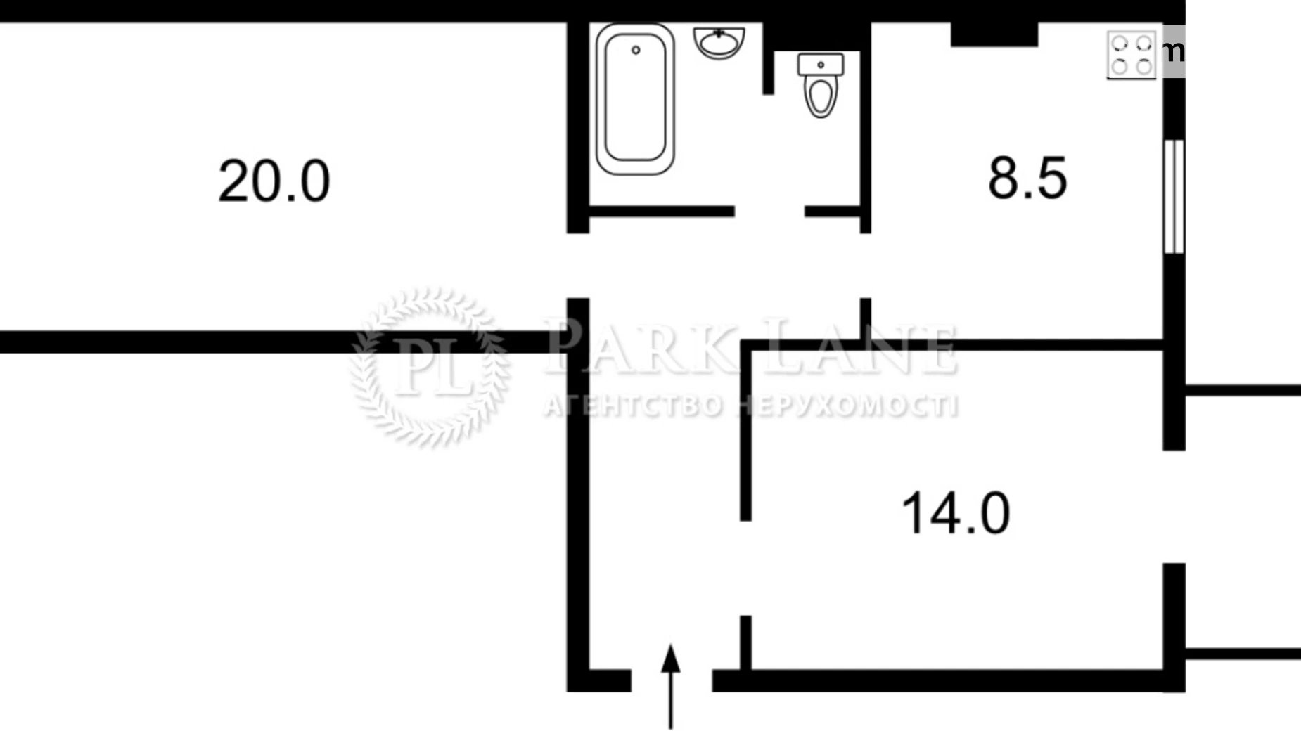 Продается 1-комнатная квартира 58 кв. м в Киеве, ул. Сечевых Стрельцов, 52