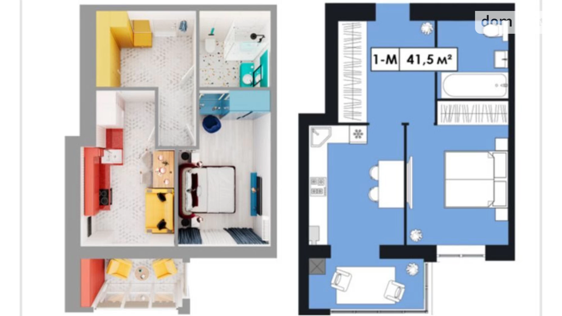 Продается 1-комнатная квартира 42 кв. м в Днепре, Запорожское шоссе, 32