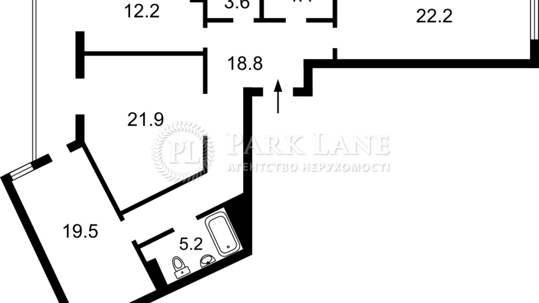 Продается 3-комнатная квартира 120 кв. м в Киеве, ул. Кудрявская, 24А