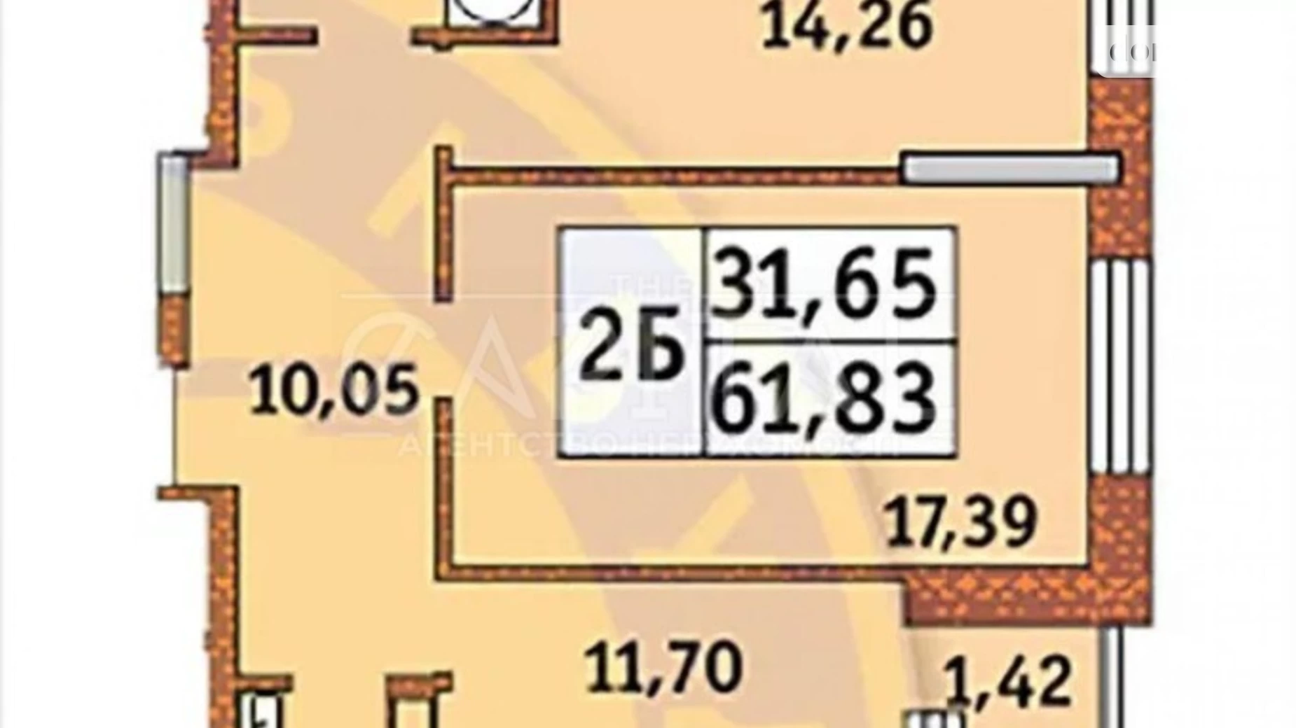 Продается 2-комнатная квартира 61 кв. м в Киеве, ул. Глубочицкая, 43 - фото 5