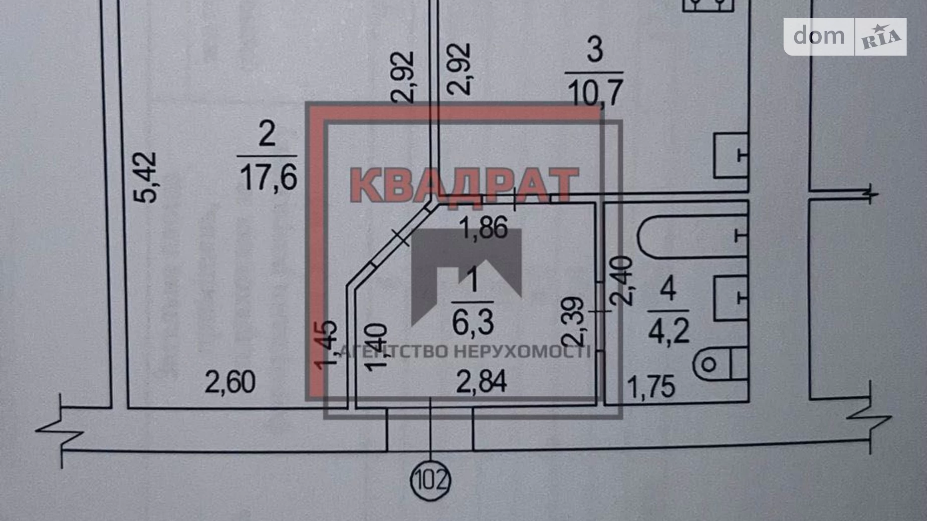 Продается 1-комнатная квартира 40.5 кв. м в Полтаве, ул. Джохара Дудаева(Никитченко)