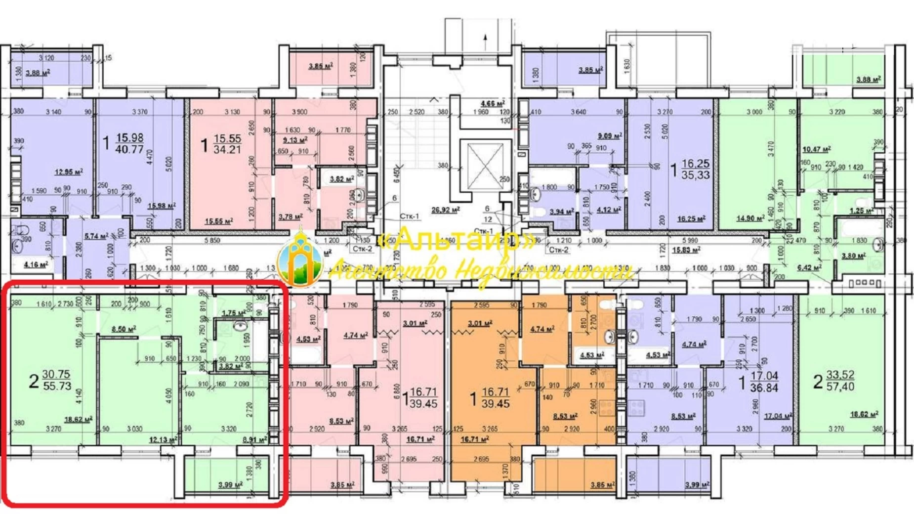 Продается 2-комнатная квартира 57 кв. м в Харькове, ул. Мира