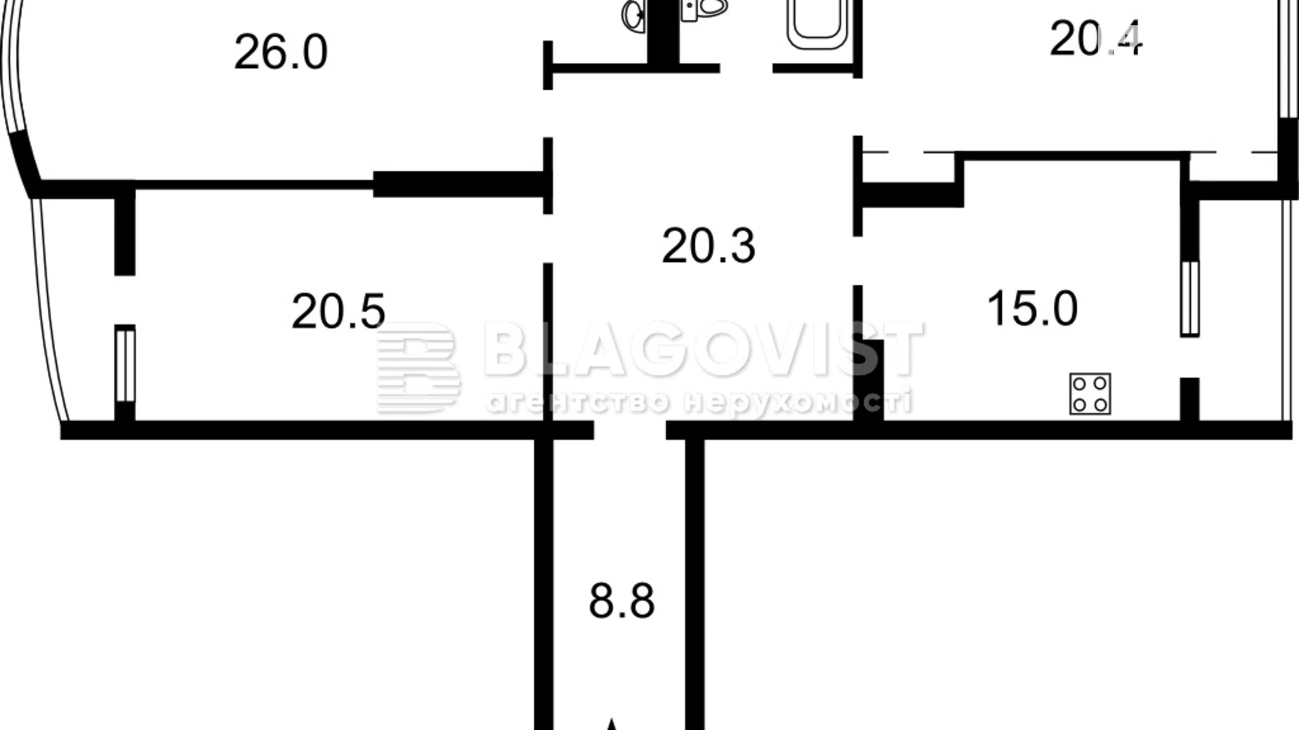 Продается 4-комнатная квартира 127 кв. м в Киеве, ул. Михаила Максимовича, 3Г - фото 4