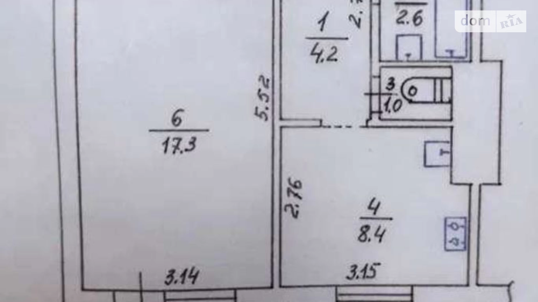 Продается 1-комнатная квартира 38 кв. м в Броварах, бул. Независимости, 6Б