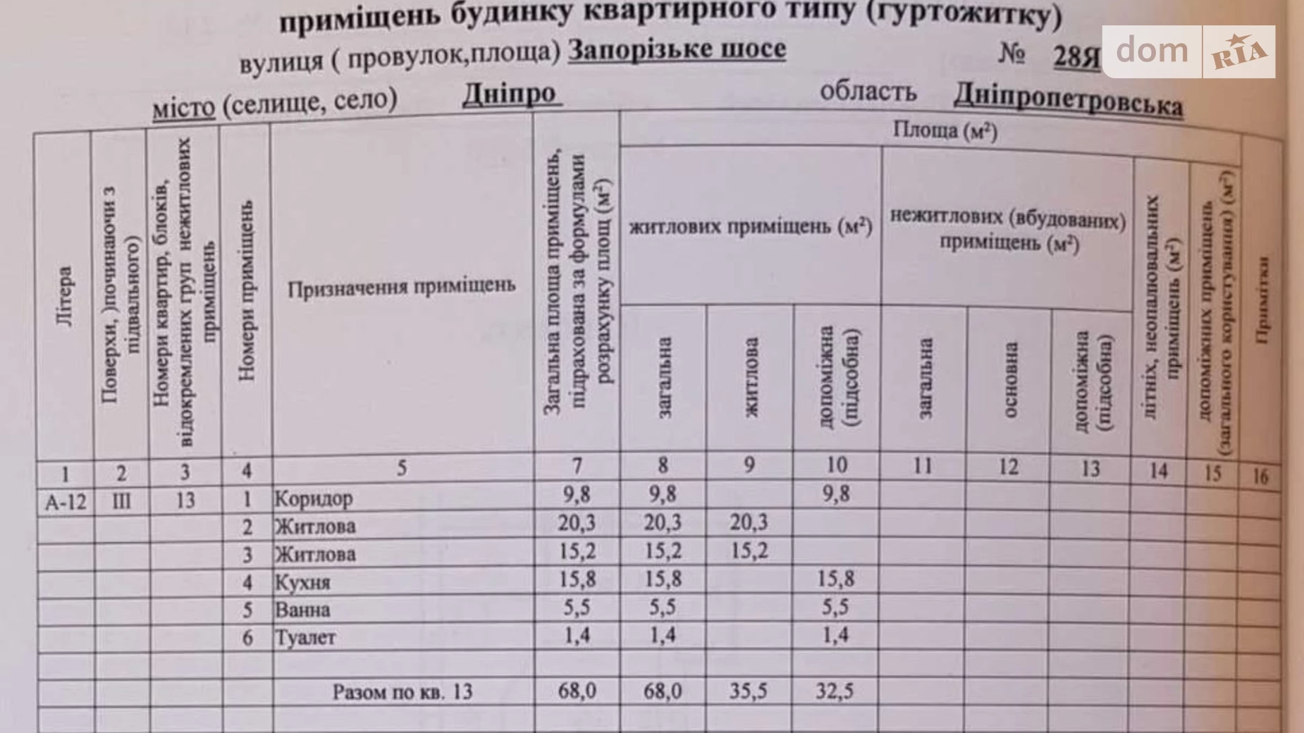 Продається 2-кімнатна квартира 68 кв. м у Дніпрі, Запорізьке шосе, 28Р