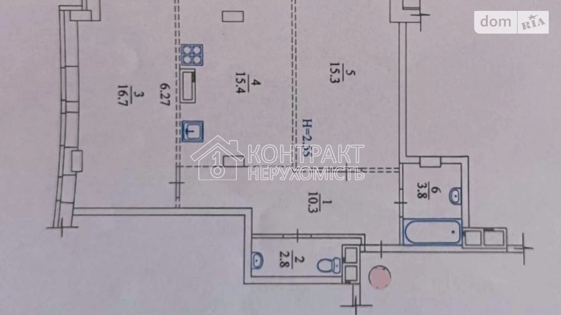 Продается 2-комнатная квартира 65 кв. м в Харькове, ул. Гвардейцев-Широнинцев