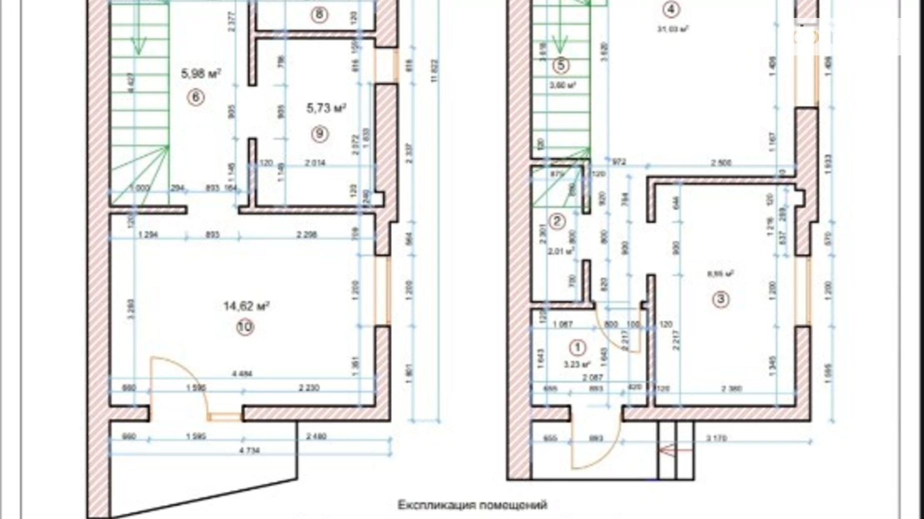 Продается дом на 2 этажа 96.7 кв. м с камином, цена: 130000 $ - фото 3