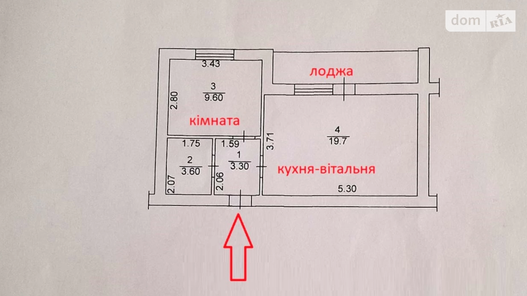 Продается 1-комнатная квартира 39.3 кв. м в Ирпене, ул. Полтавская, 27А - фото 5