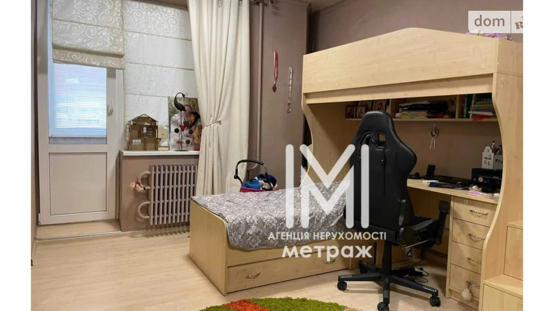 Продается 1-комнатная квартира 57 кв. м в Харькове, просп. Гагарина, 43 - фото 3