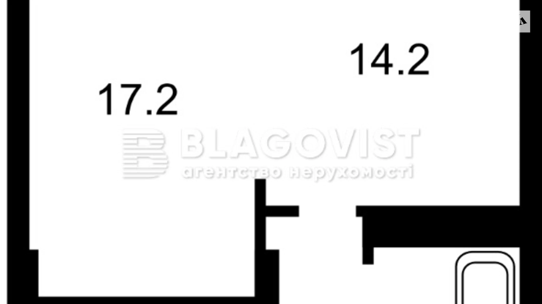 Продається 1-кімнатна квартира 50 кв. м у Києві, вул. Віктора Забіли, 5