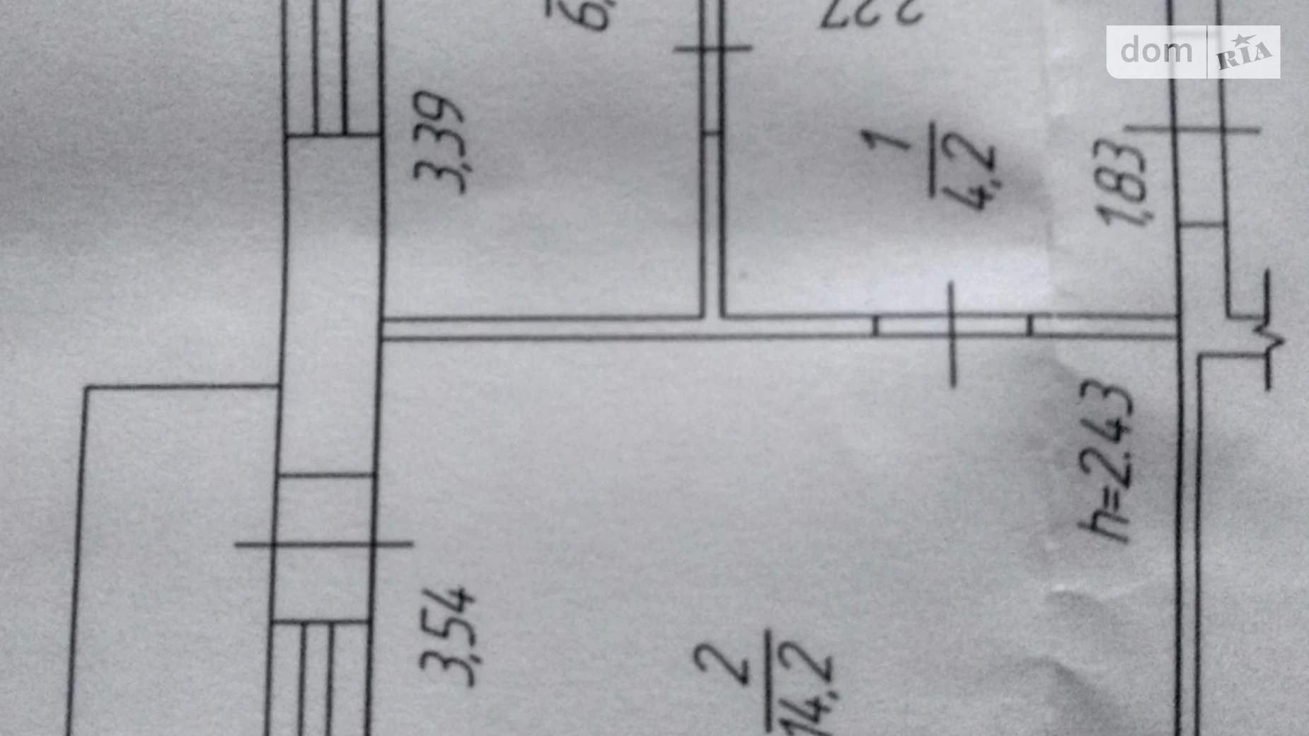 Продается 1-комнатная квартира 30.9 кв. м в Виннице, ул. Стеценко