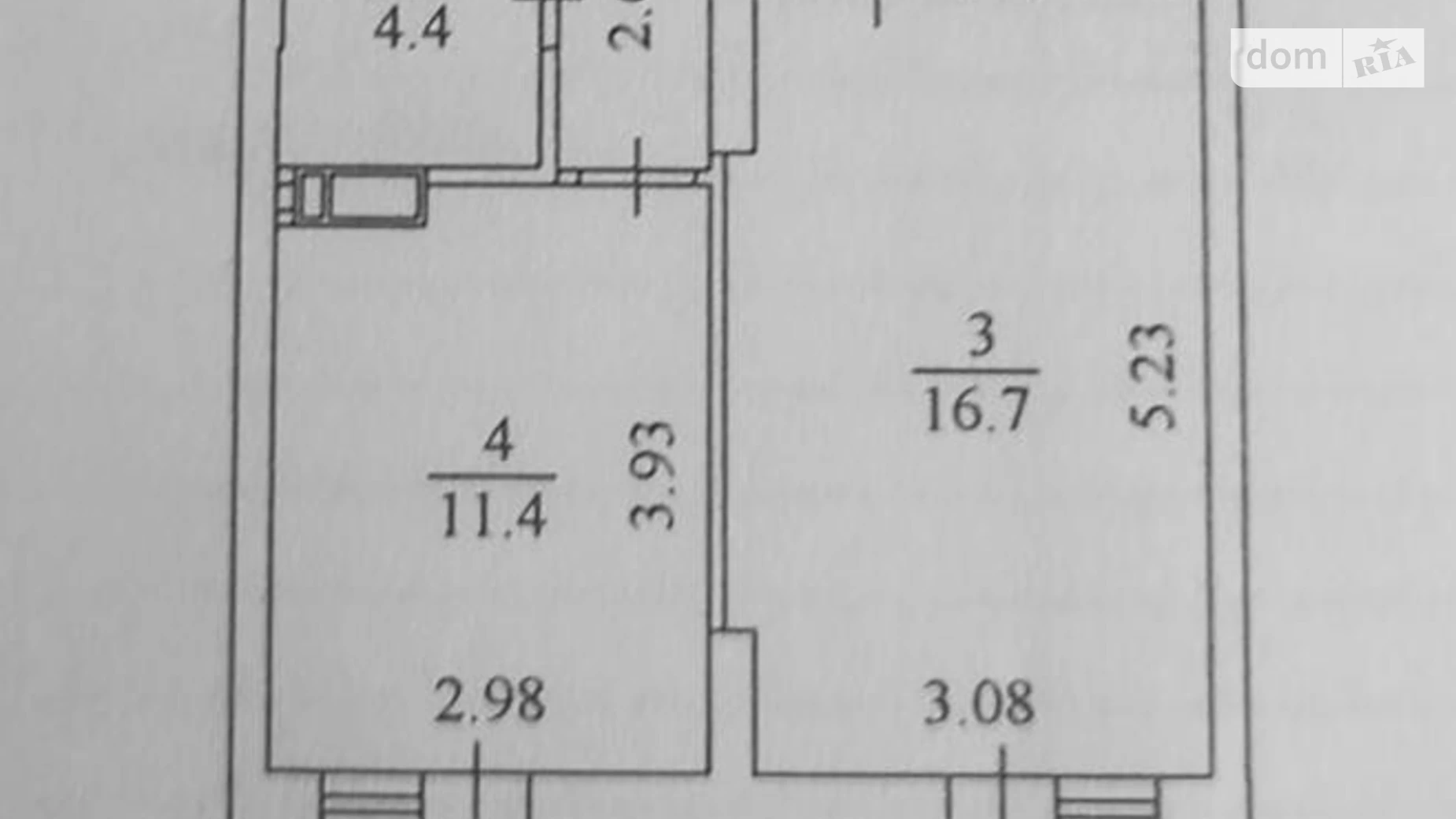 Продается 1-комнатная квартира 46 кв. м в Киеве, ул. Кустанайская, 13 - фото 2