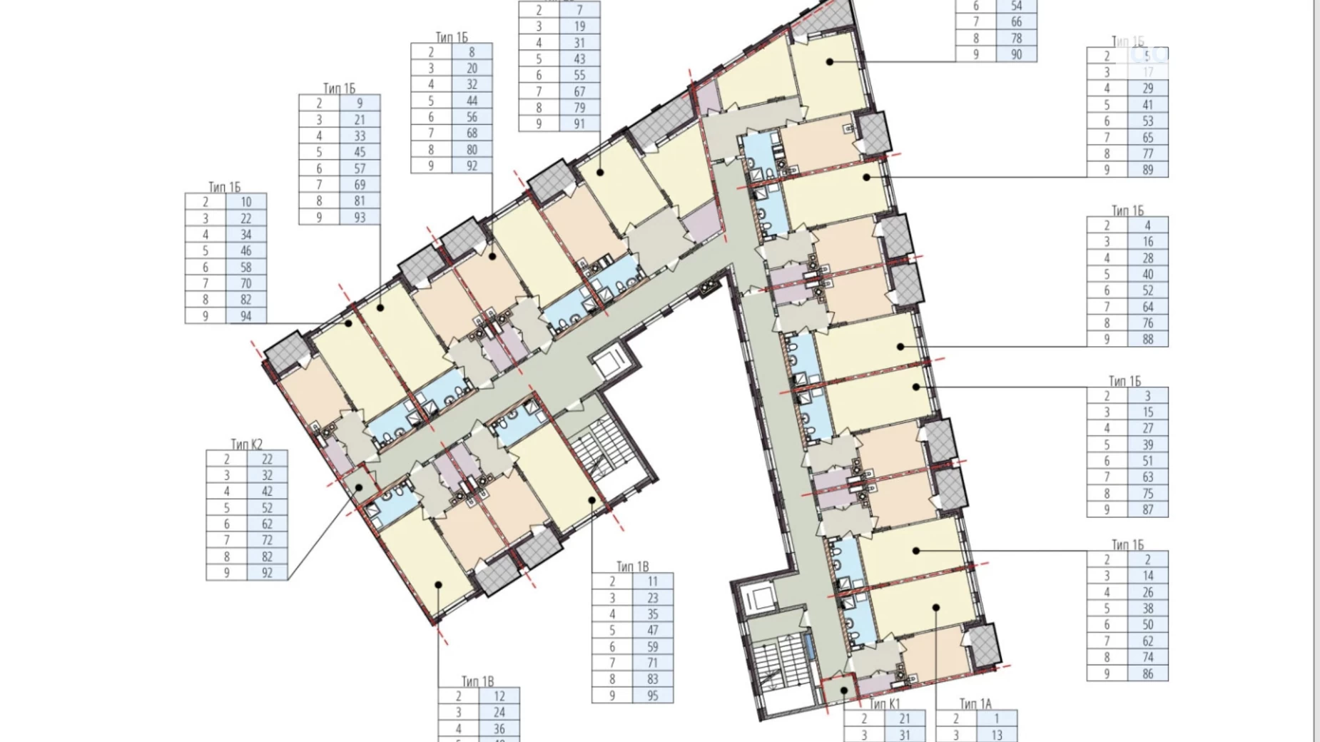 Продается 1-комнатная квартира 43.68 кв. м в Виннице, ул. Рыбацкая, 2 - фото 5