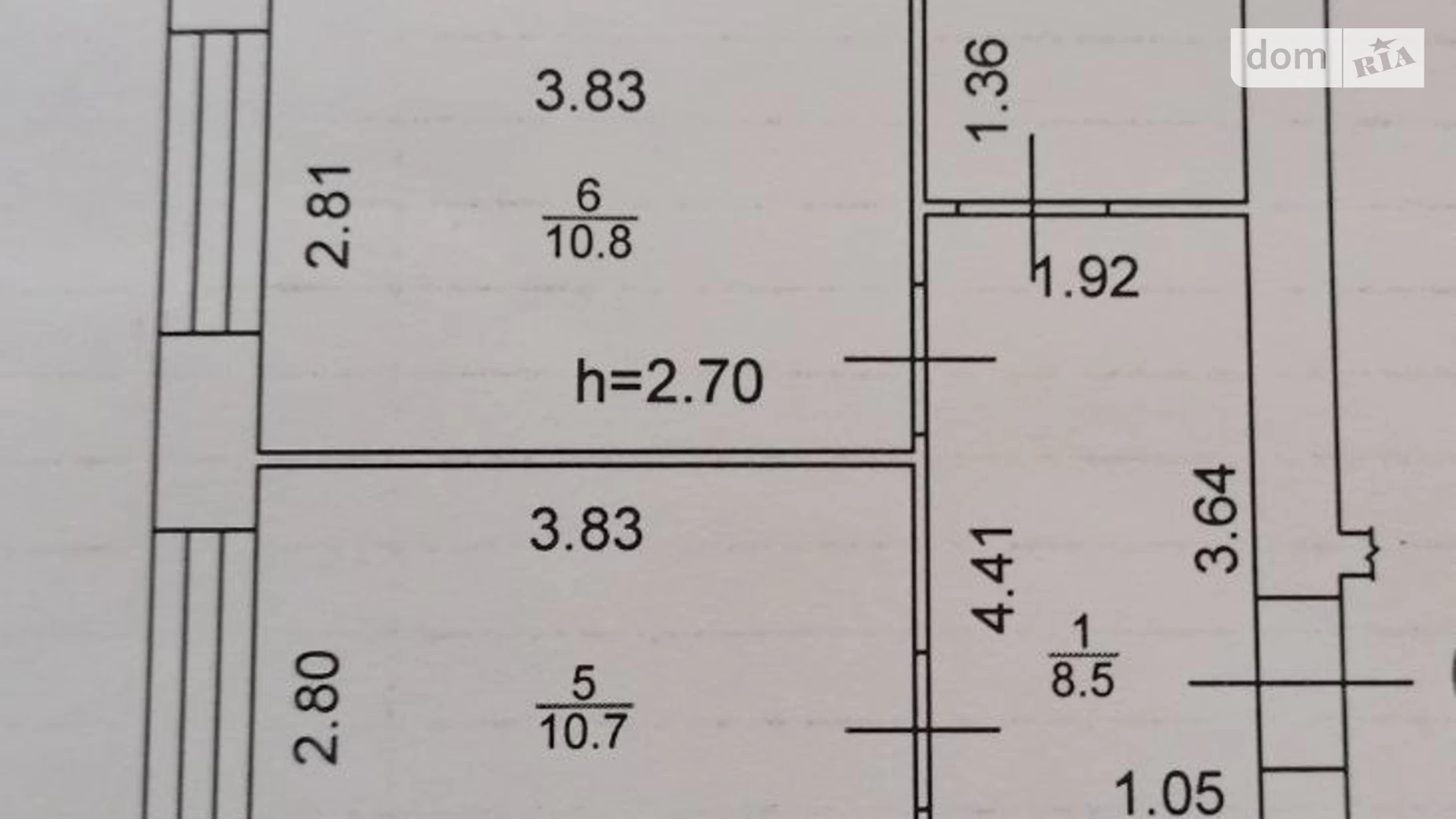 Продається 3-кімнатна квартира 70.1 кв. м у Ірпені, вул. Соборна, 1/4