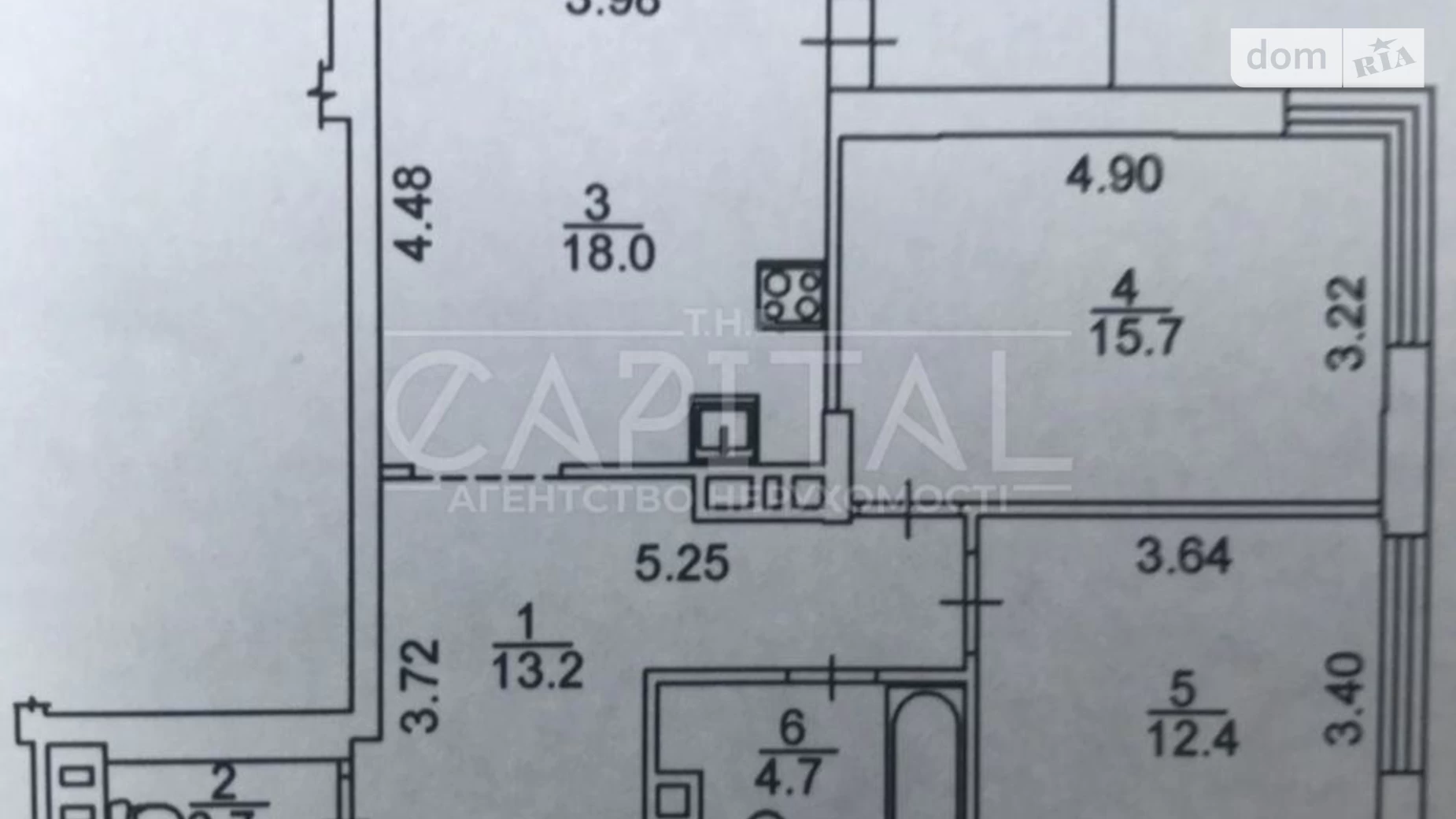 Продается 2-комнатная квартира 68 кв. м в Киеве, просп. Правды, 43Б