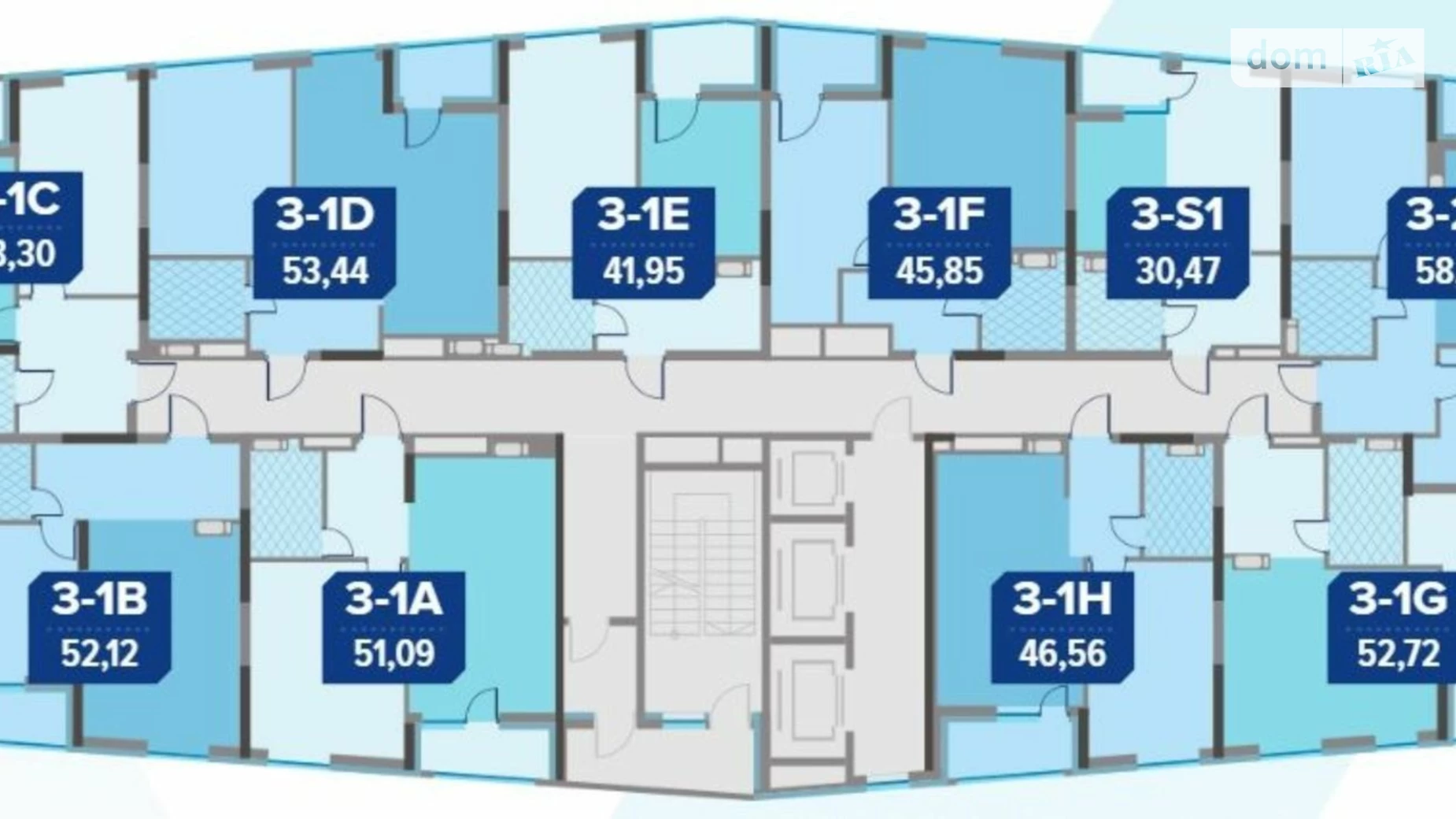 Продается 1-комнатная квартира 54 кв. м в Киеве, ул. Шолуденко, 30 - фото 2