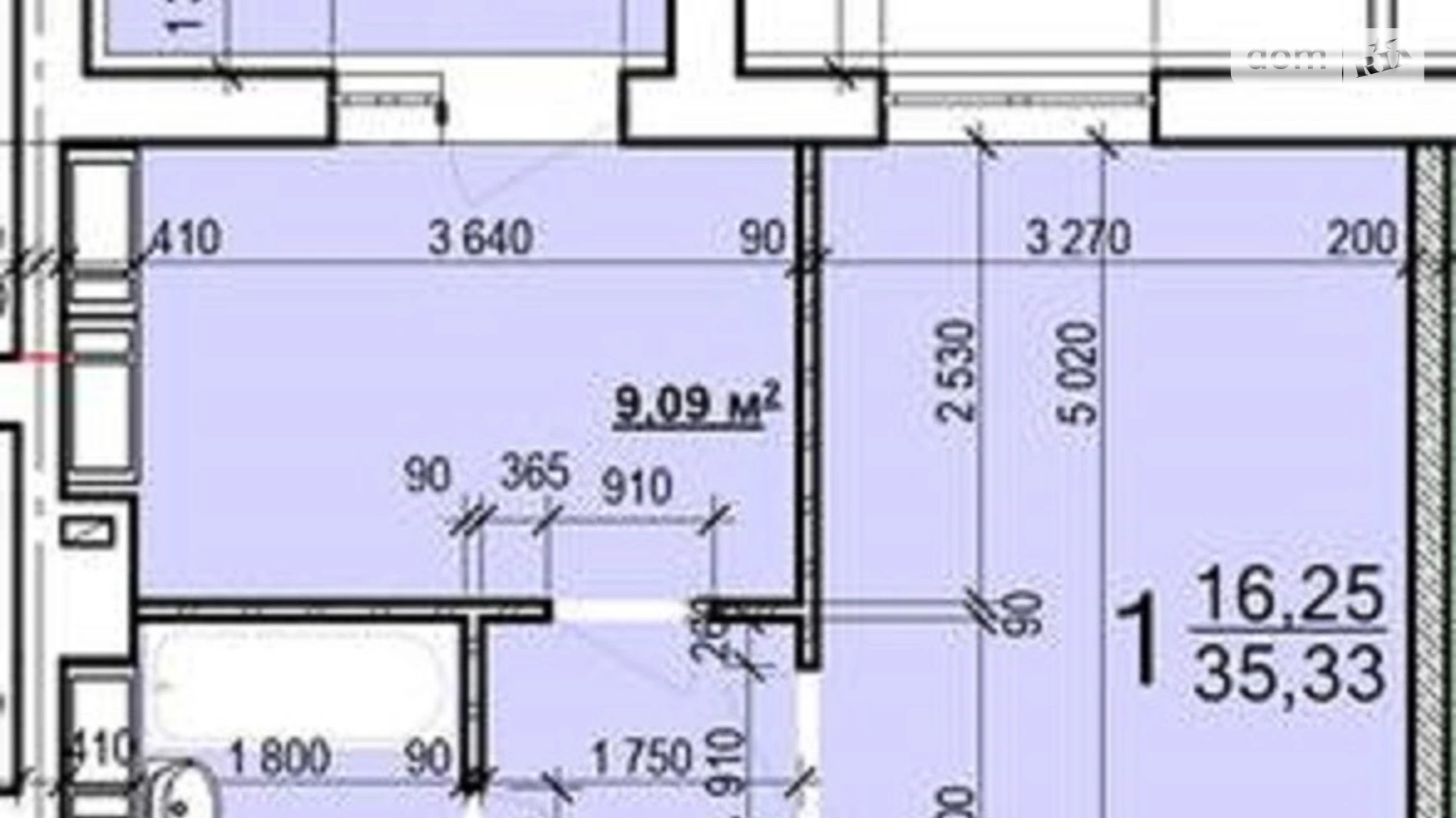 Продается 1-комнатная квартира 35 кв. м в Харькове, ул. Мира, 3 - фото 3