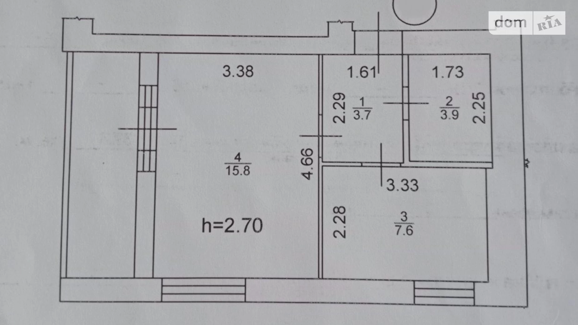 Продається 1-кімнатна квартира 37 кв. м у Ірпені, вул. Григорія Сковороди, 5