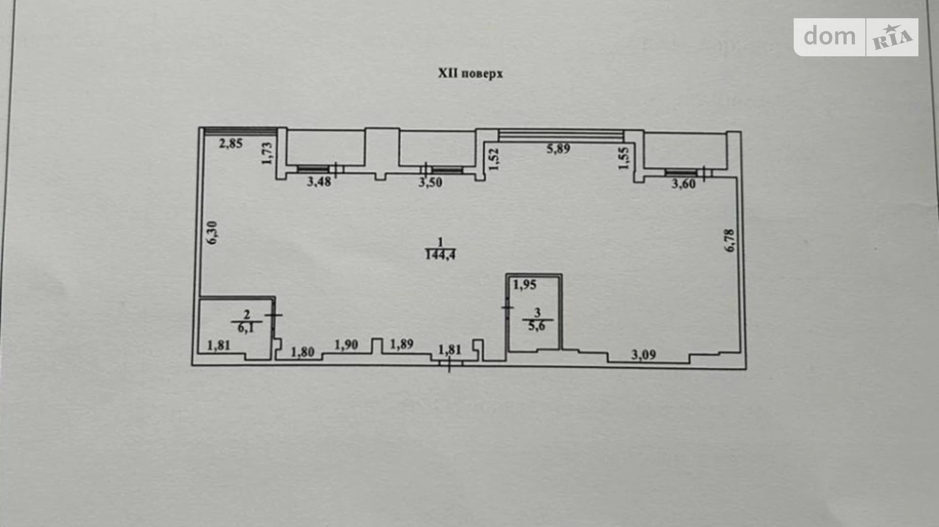 Продается 3-комнатная квартира 161 кв. м в Одессе, бул. Французский, 85/5