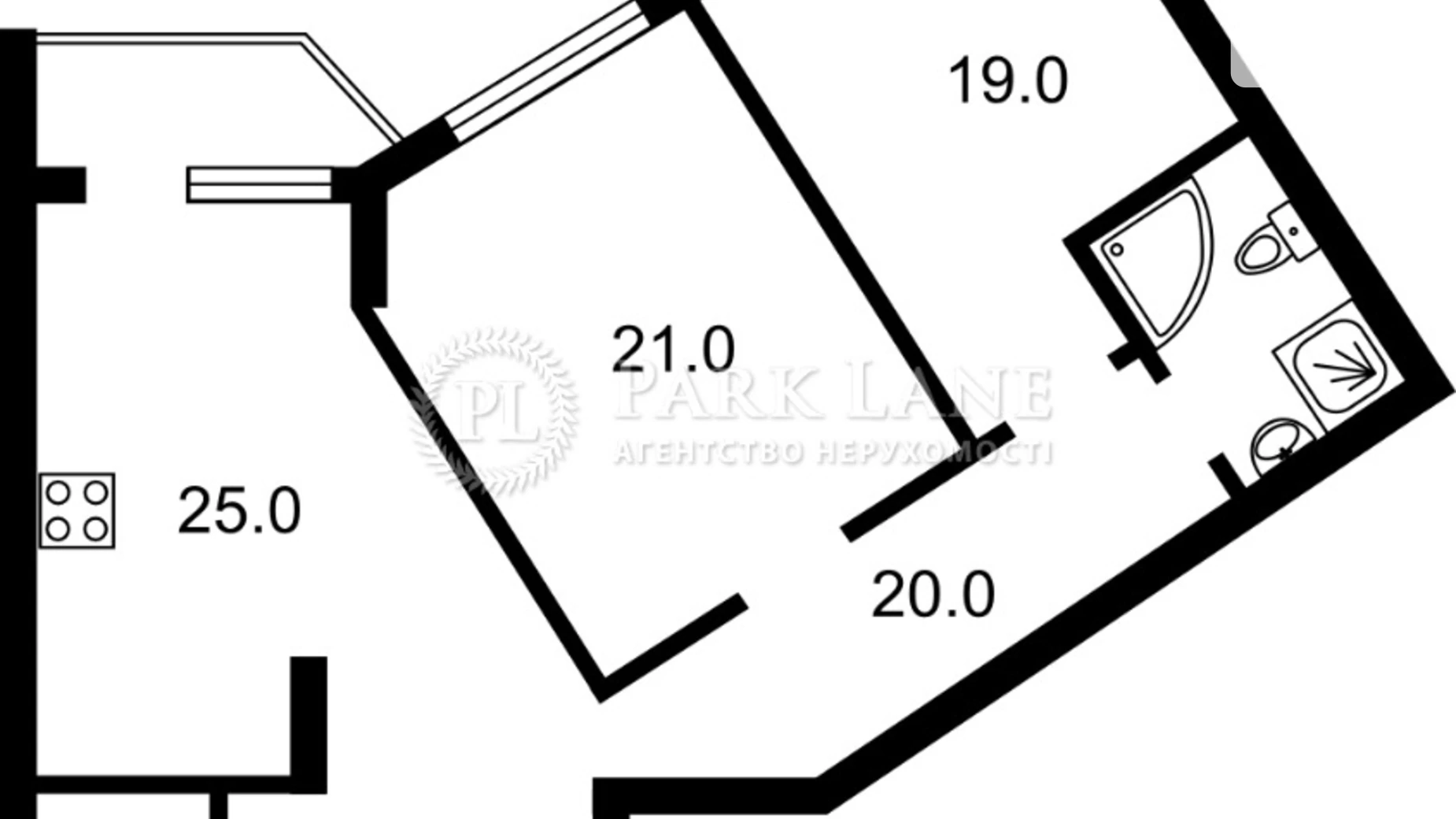 Продается 2-комнатная квартира 91 кв. м в Киеве, ул. Александра Мишуги, 8