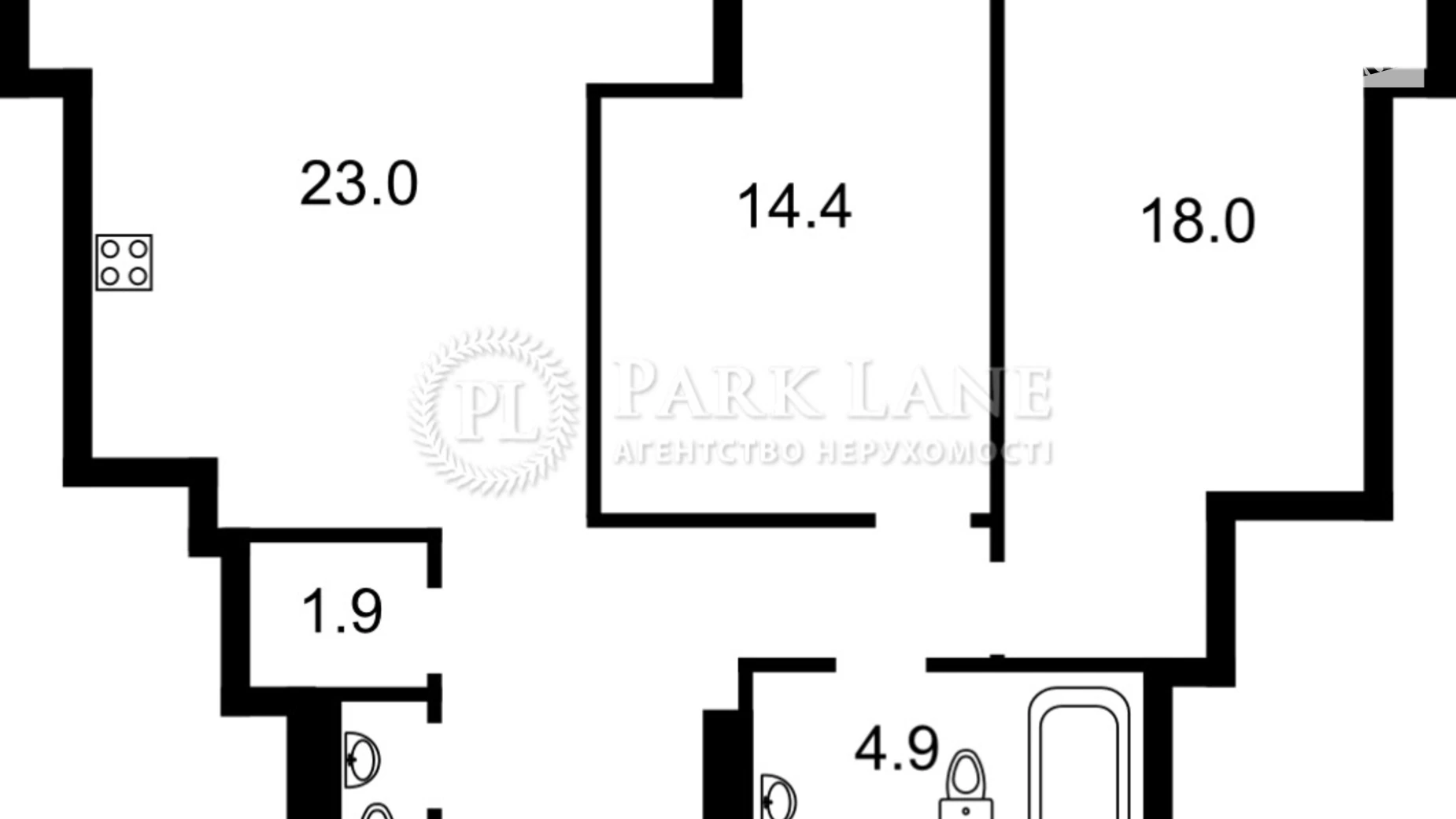 Продается 2-комнатная квартира 73 кв. м в Киеве, ул. Дегтяревская, 17-19 - фото 3