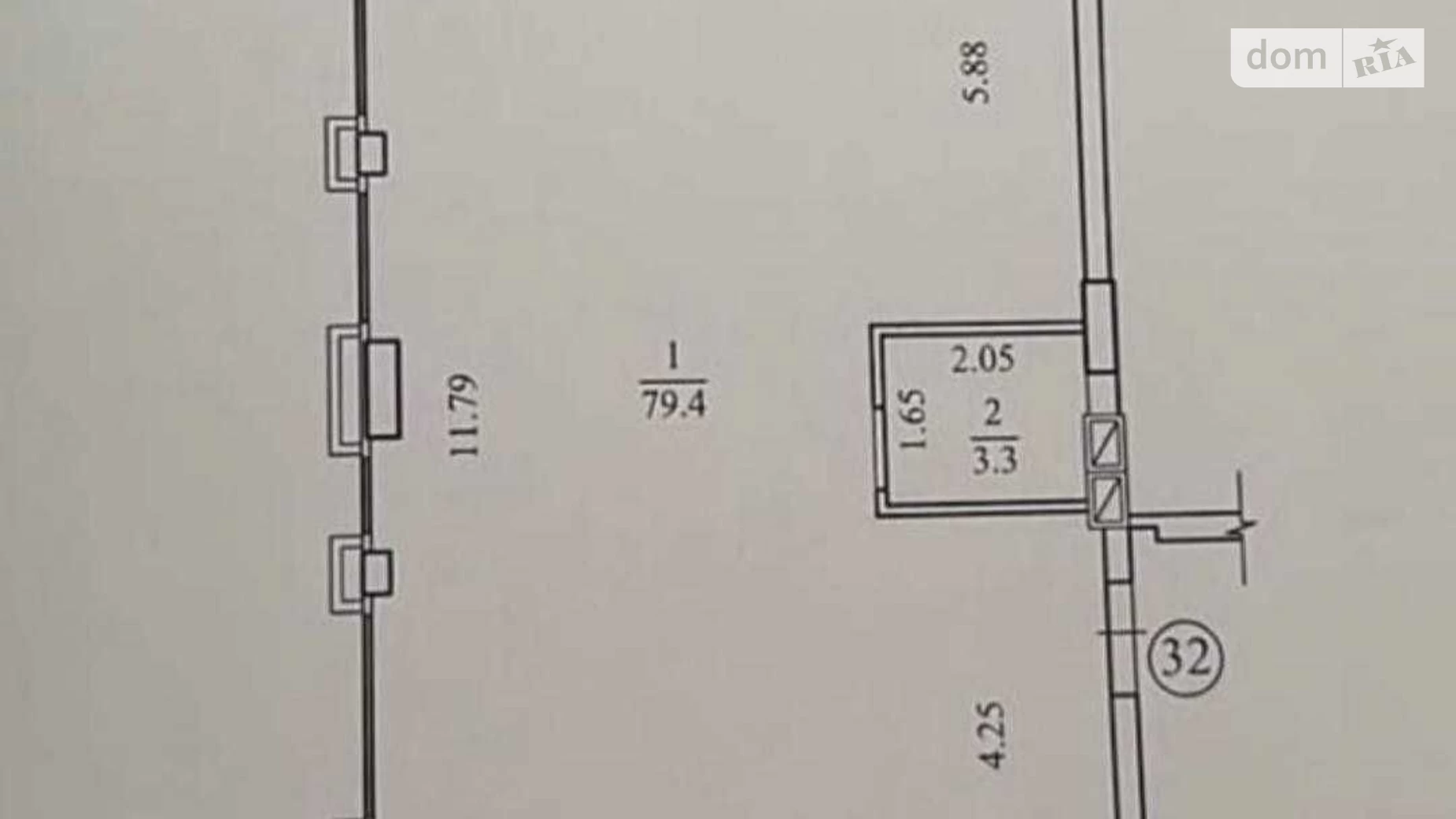 Продається 3-кімнатна квартира 83 кв. м у Дніпрі, вул. Короленка, 2