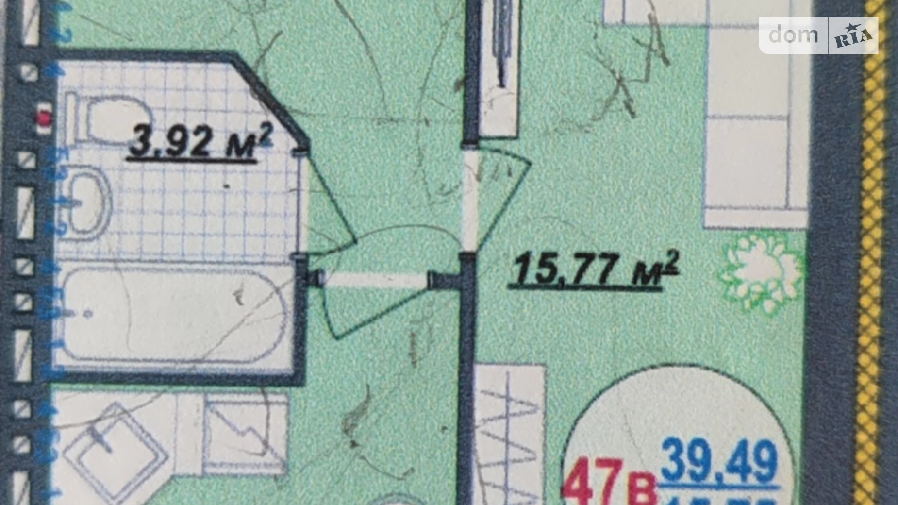 Продается 1-комнатная квартира 37.24 кв. м в Стрижавке, ул. Киевская - фото 4