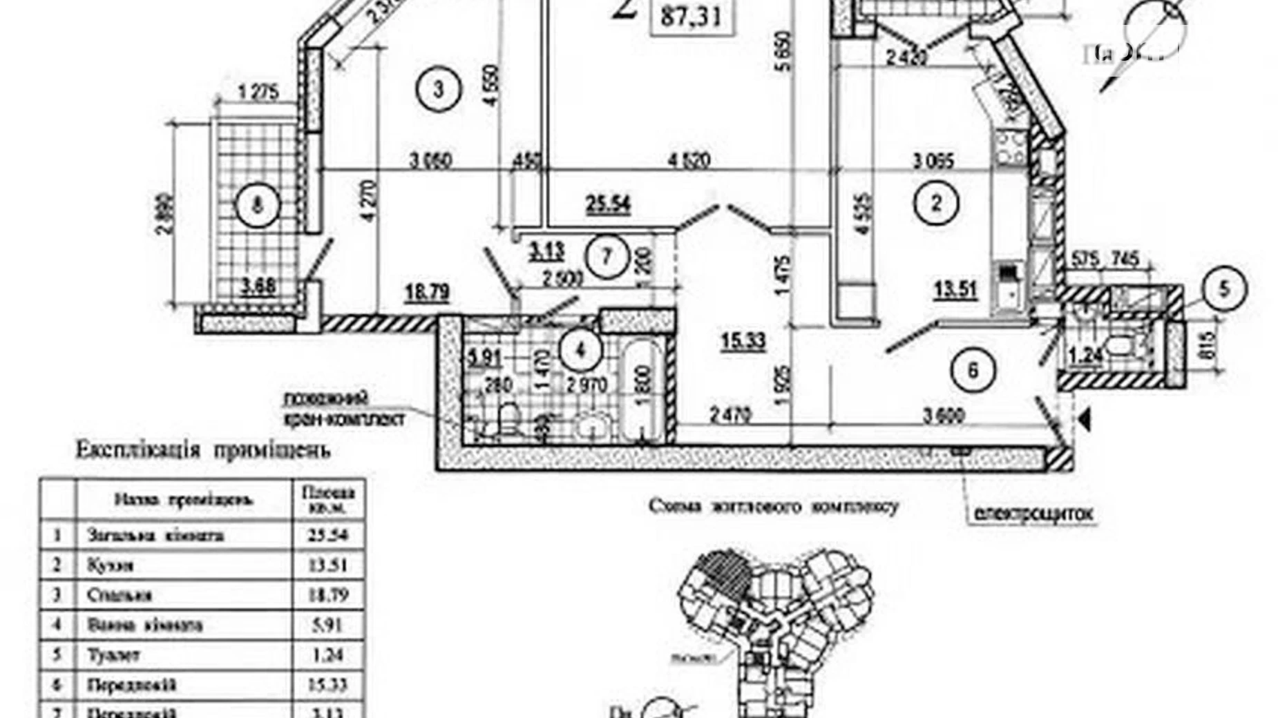 Продается 2-комнатная квартира 88 кв. м в Киеве, ул. Рижская, 73Г