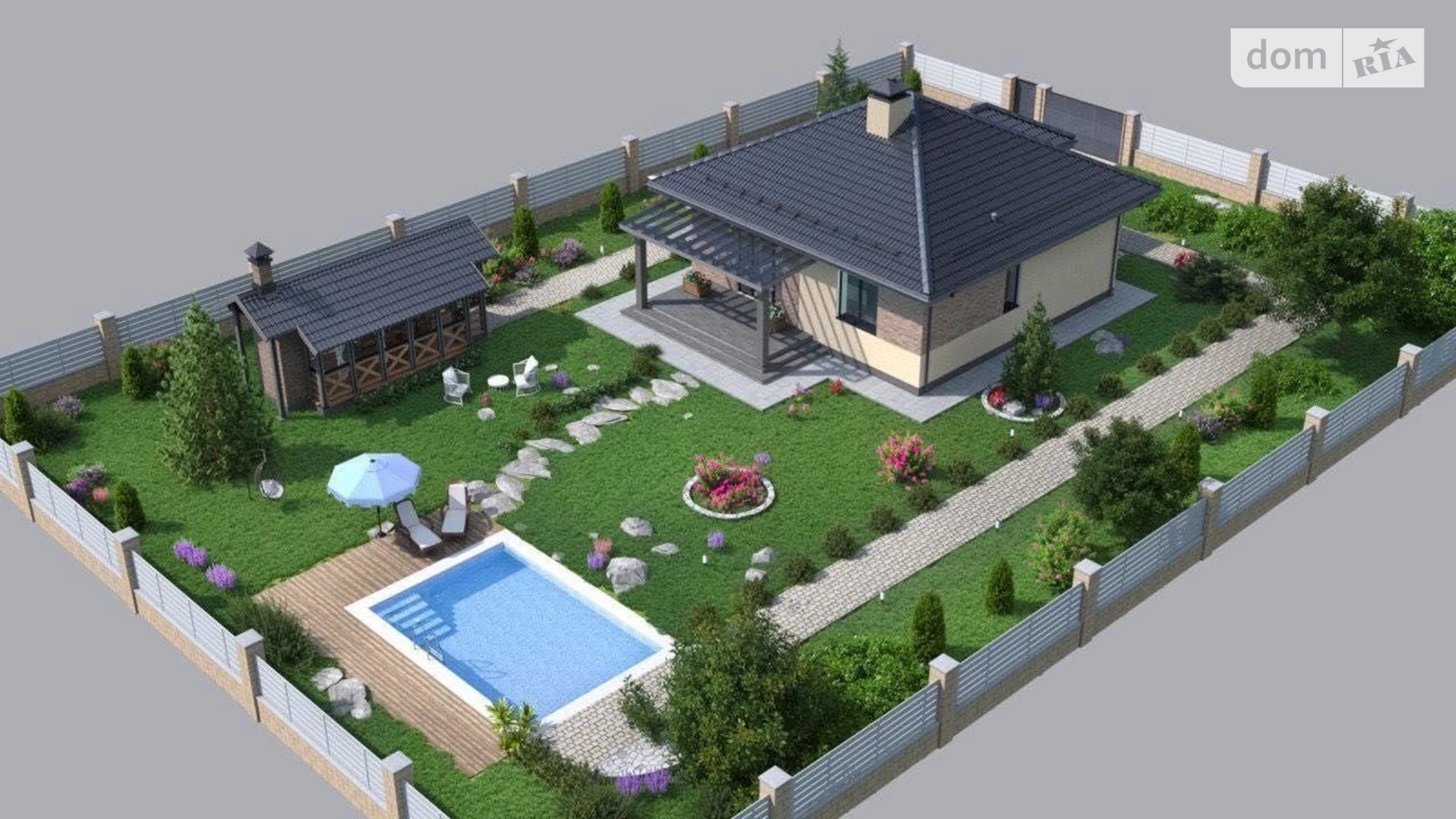 Продається одноповерховий будинок 105 кв. м з каміном, цена: 74999 $ - фото 5