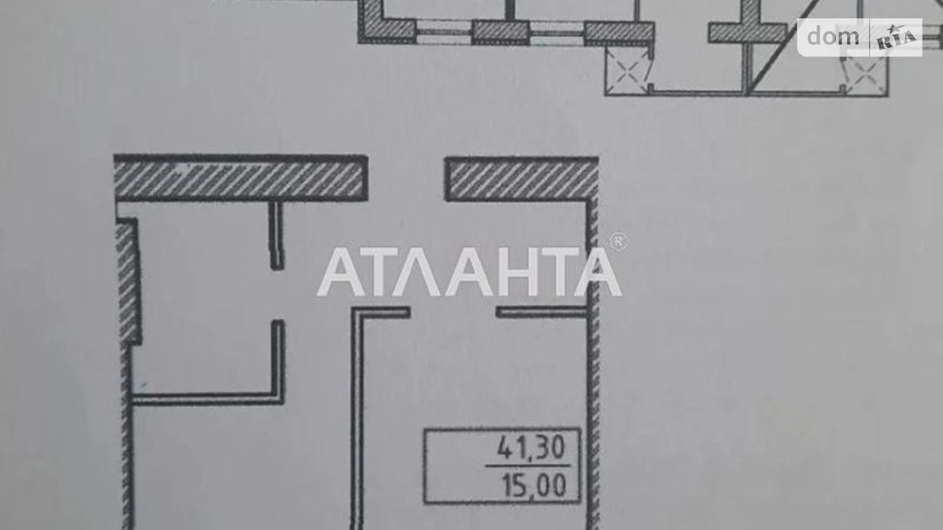 Продається 1-кімнатна квартира 41.3 кв. м у Вінниці