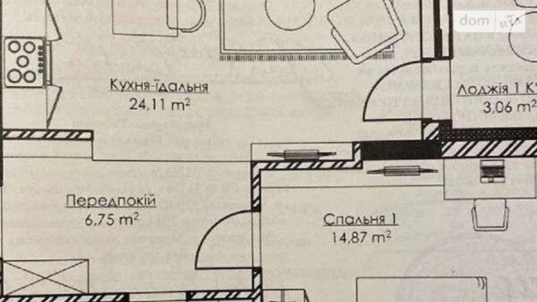 Продается 2-комнатная квартира 55 кв. м в Киеве, ул. Набережно-Рыбальская, 9