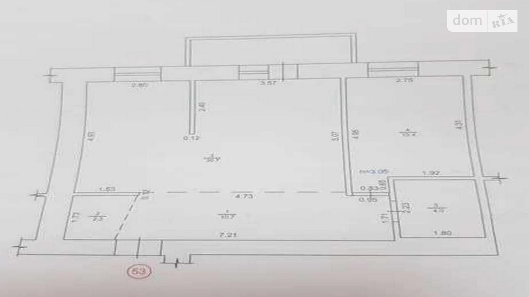 Продається 2-кімнатна квартира 62 кв. м у Полтаві, вул. Соборності, 46В - фото 4