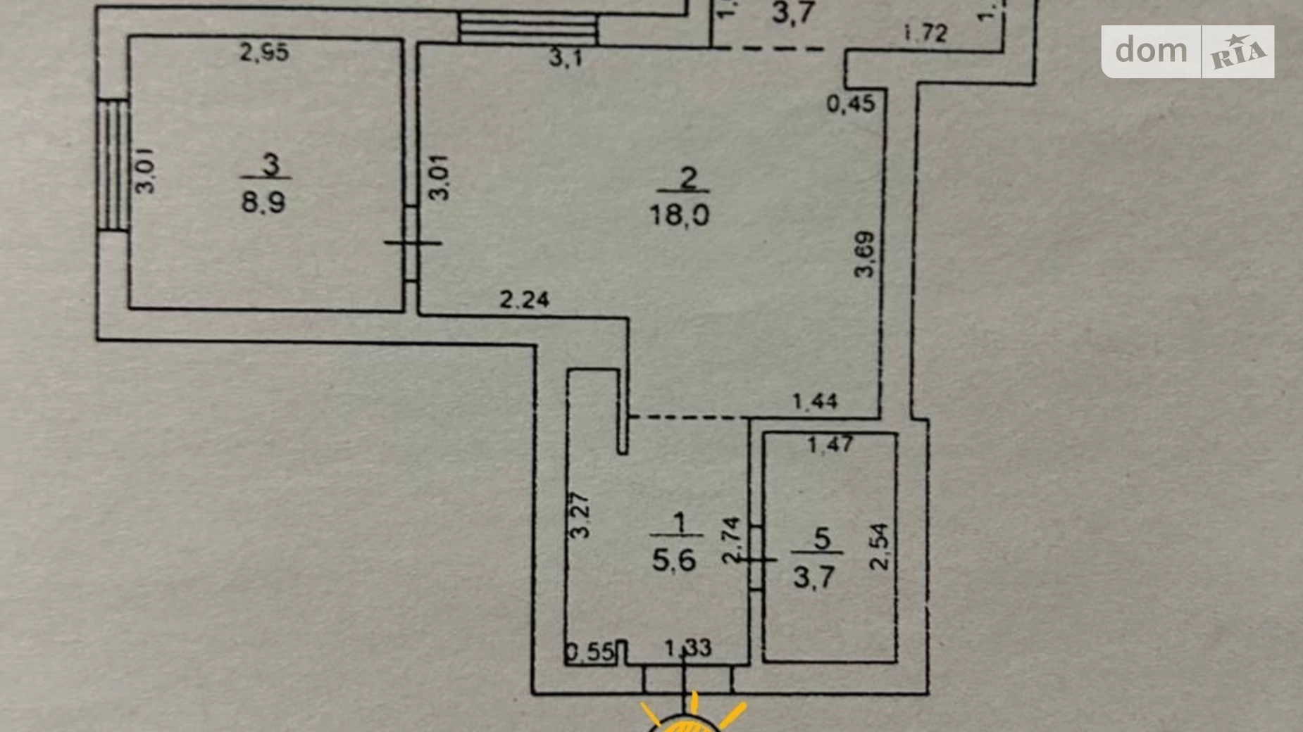 Продается 1-комнатная квартира 41 кв. м в Ирпене, ул. Есенина - фото 5