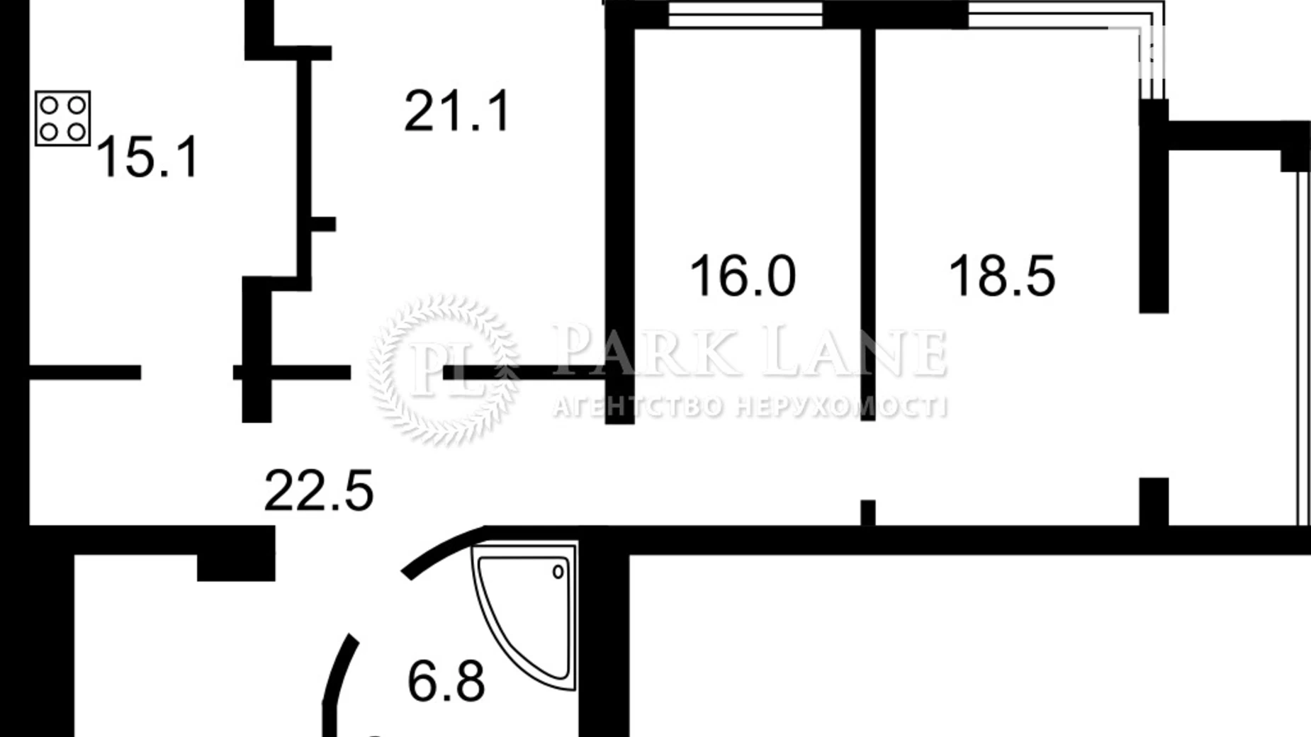 Продается 36-комнатная квартира 110 кв. м в Киеве, просп. Валерия Лобановского(Краснозвёздный), 4В - фото 2